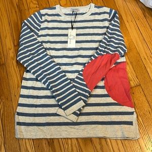Lisa Todd striped sweater size small